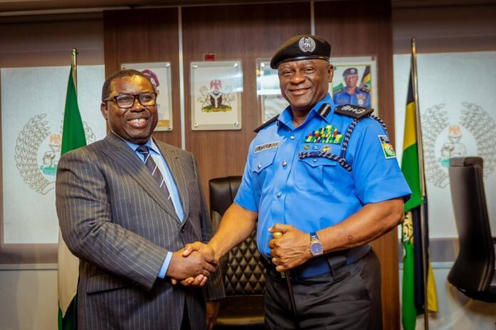 INEC chairman, Joash Amupitan and police IGP, Disu