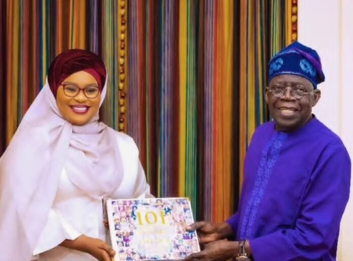 Zainab Marwa and President Bola Tinubu