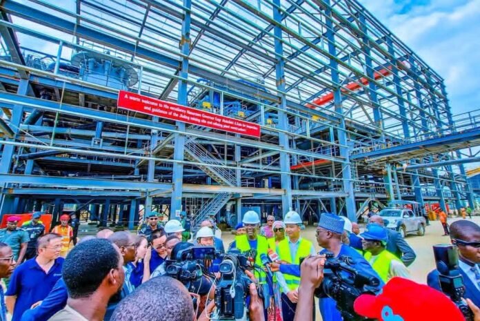 lithium processing plant in Nasarawa