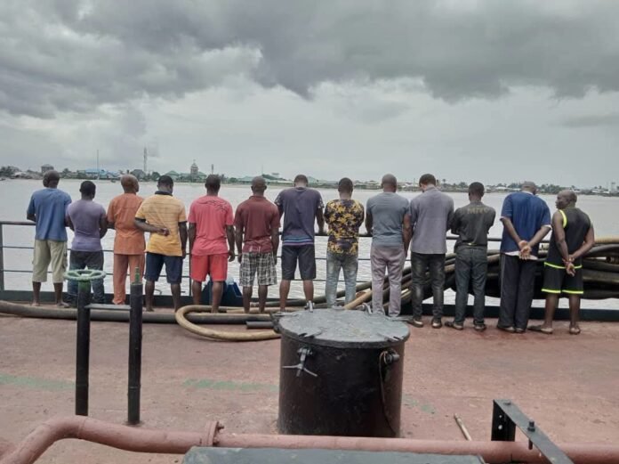 Nigerian Navy uncovers 9 illegal refining sites in Rivers