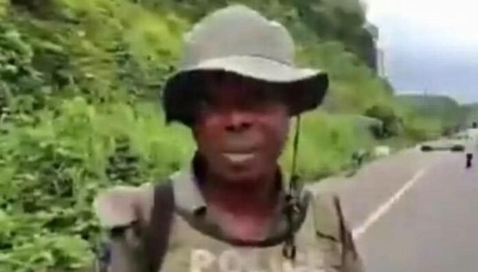 Police officer who threatened to detain UK returnee if he was Igbo