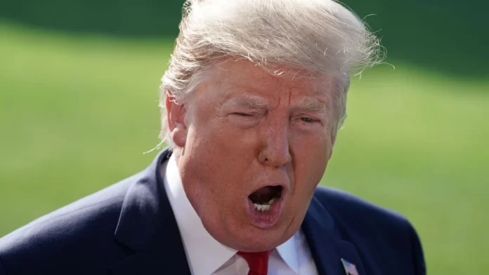 PRESIDENT DONALD TRUMP.