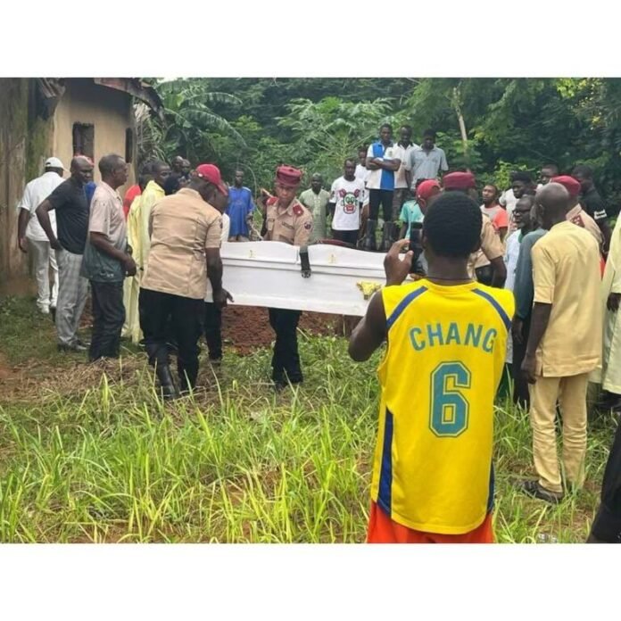 Body of late Commander Augustine Ikwue
