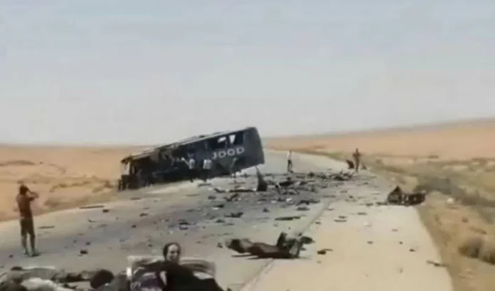 35 Killed, 30 Injured in Syria Bus Collision