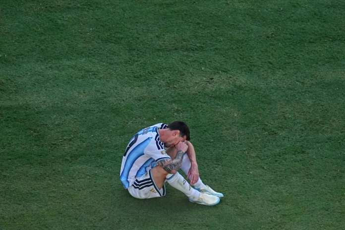 Argentine football star LIONEL ANDRE MESSI