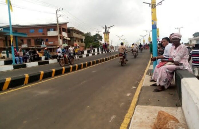 Flyover built by Governor Adeleke