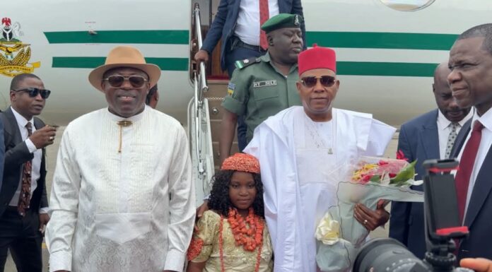 Governor Sim and Vice President Shettima