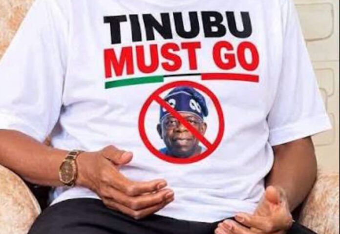 Tinubu Must Go T-shirts