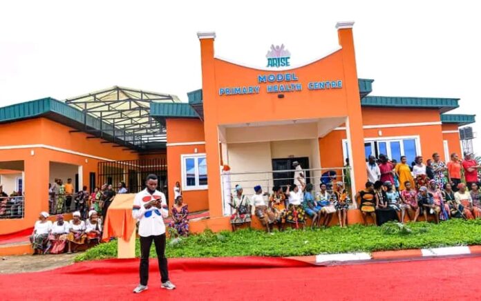 Inauguration of new model PHC in Ikot Abasi