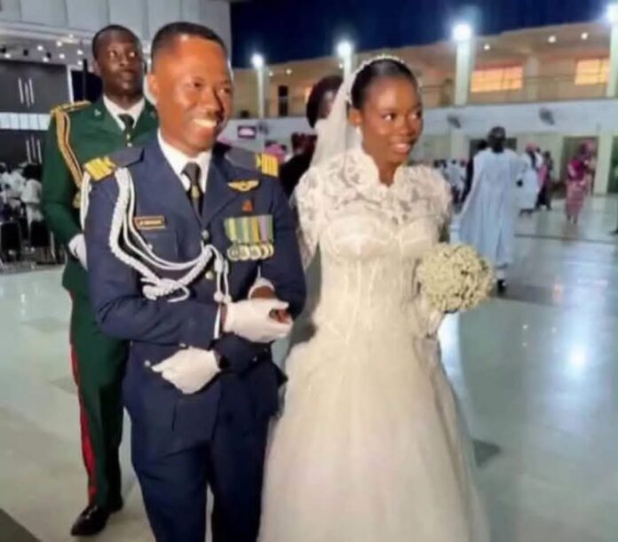 Squadron Leader, Ahamefule Man-Ugwueje and Lieutenant Damilola Adekunle