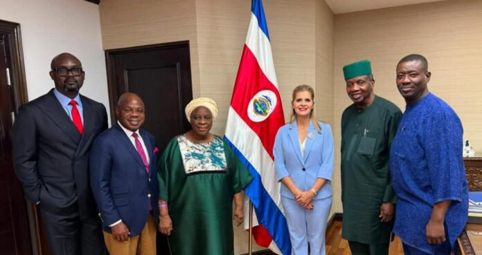 Adeboye, wife visit Costa Rica president
